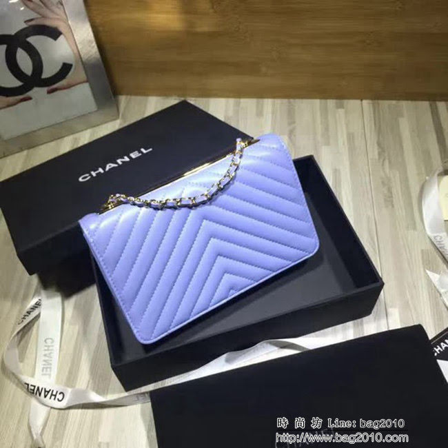 香奈兒CHANEL 2018新款羊皮鏈條小挎包專櫃刻制專櫃品質進口羊皮官網最新顏色 DSC1477